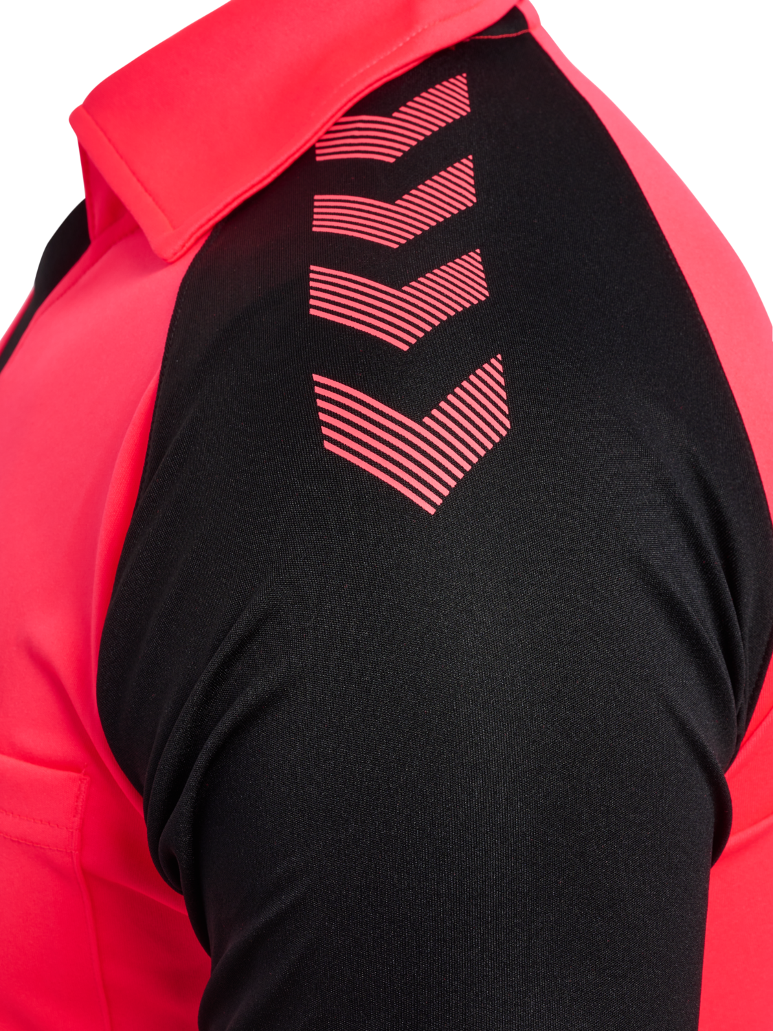 FFHB REFEREE JERSEY S/S, DIVA PINK/BLACK, packshot