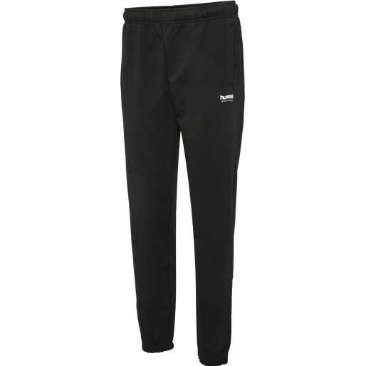 hmlLGC SHAI REGULAR PANTS, BLACK hmlLGC SHAI REGULAR PANTS, BLACK, packshot