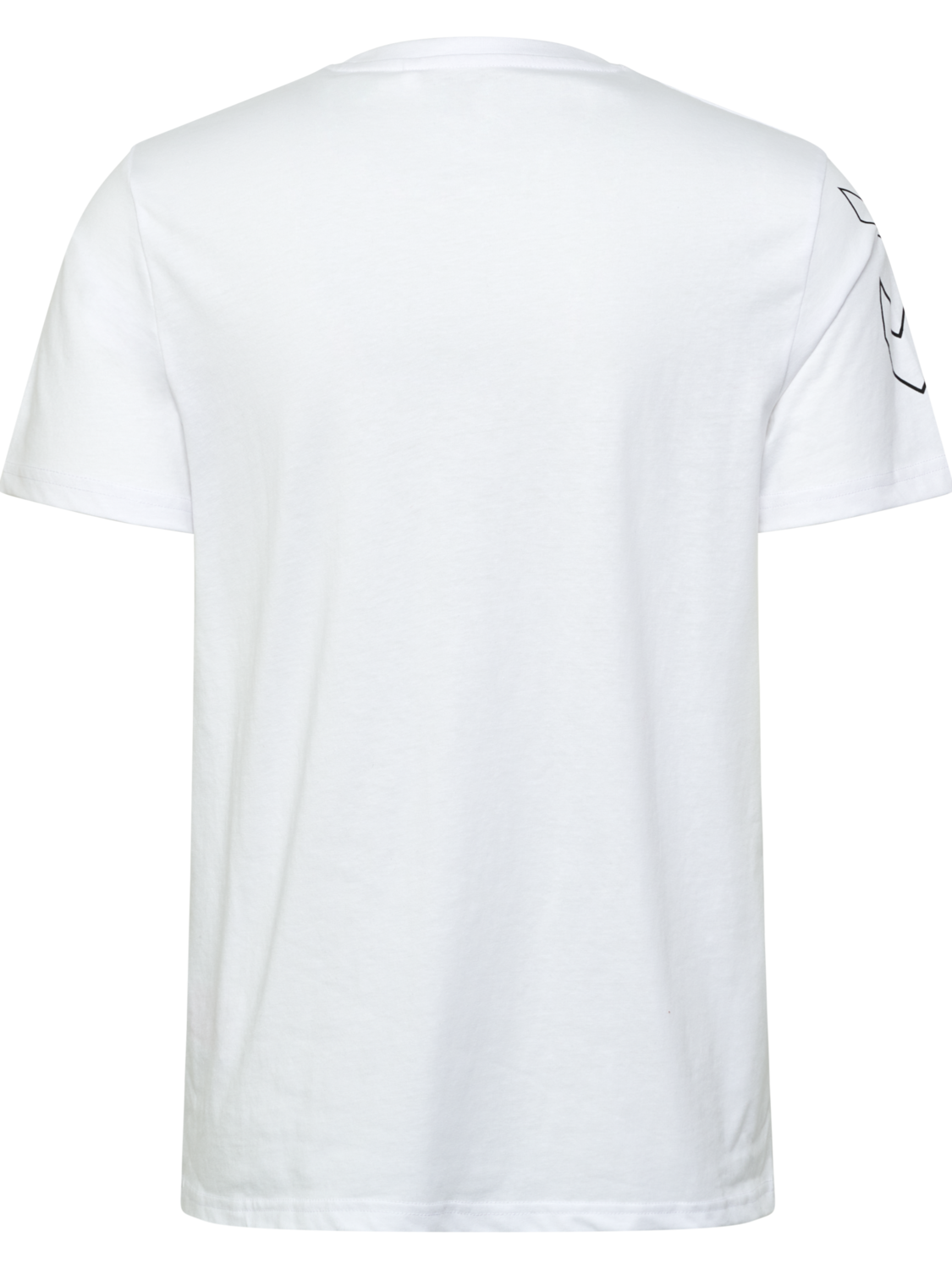 hmlTE EFFORT COTTON T-SHIRT, WHITE, packshot