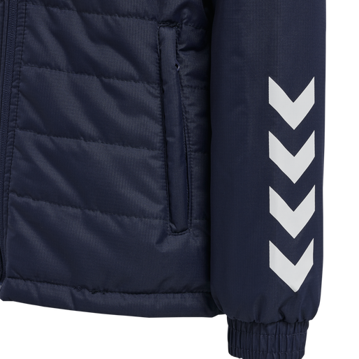 hmlPROMO SHORT BENCH JACKET KIDS, MARINE hmlPROMO SHORT BENCH JACKET KIDS, MARINE, packshot