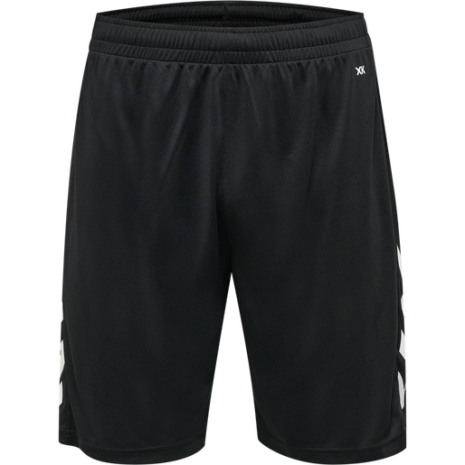 hmlCORE XK POLY SHORTS, BLACK, packshot