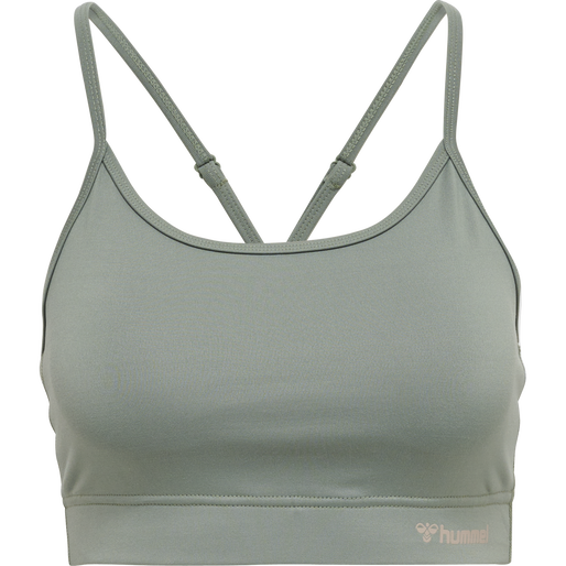 hmlMT CHIPO PADDED SPORTS BRA, LILY PAD, packshot