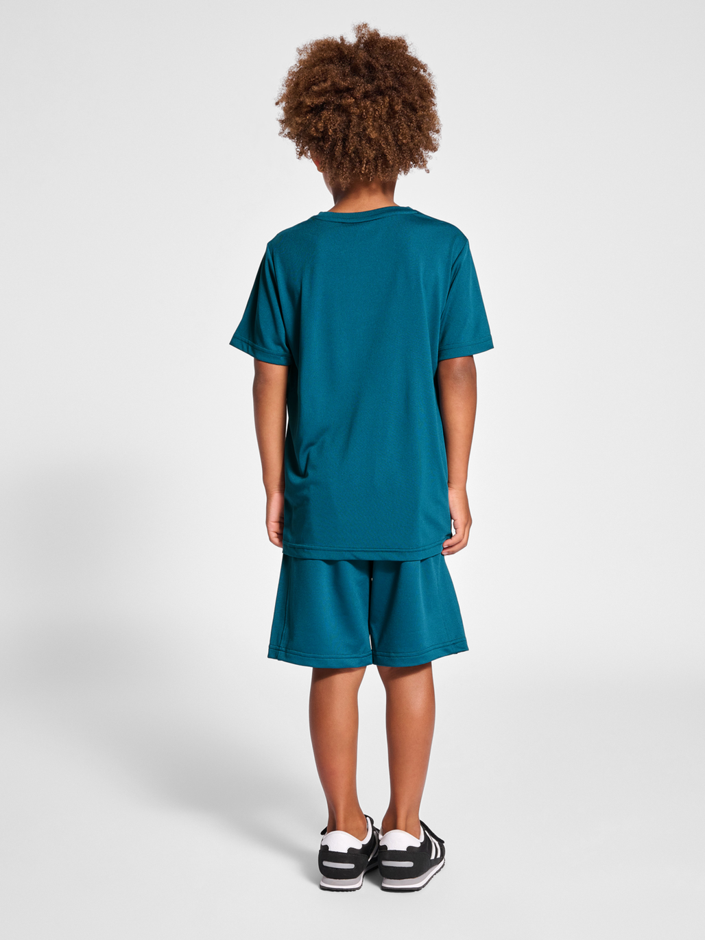 hmlSUPER FOOTBALL SHORTS SET, BLUE CORAL, model