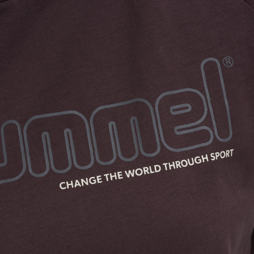 hmlZENIA T-SHIRT S/S, FUDGE, packshot