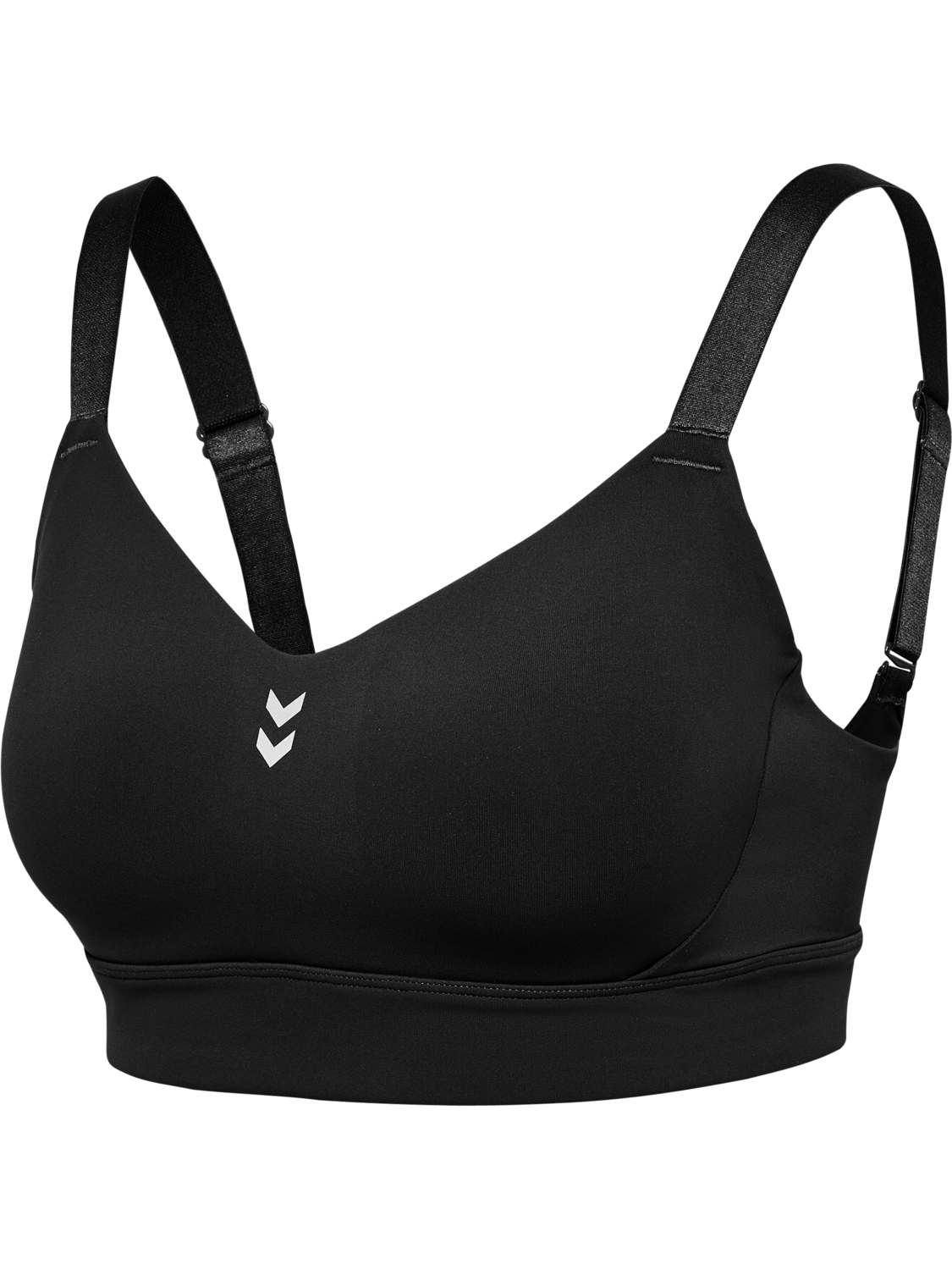 hmlPULSE HIGH SUPPORT BRA, BLACK, packshot