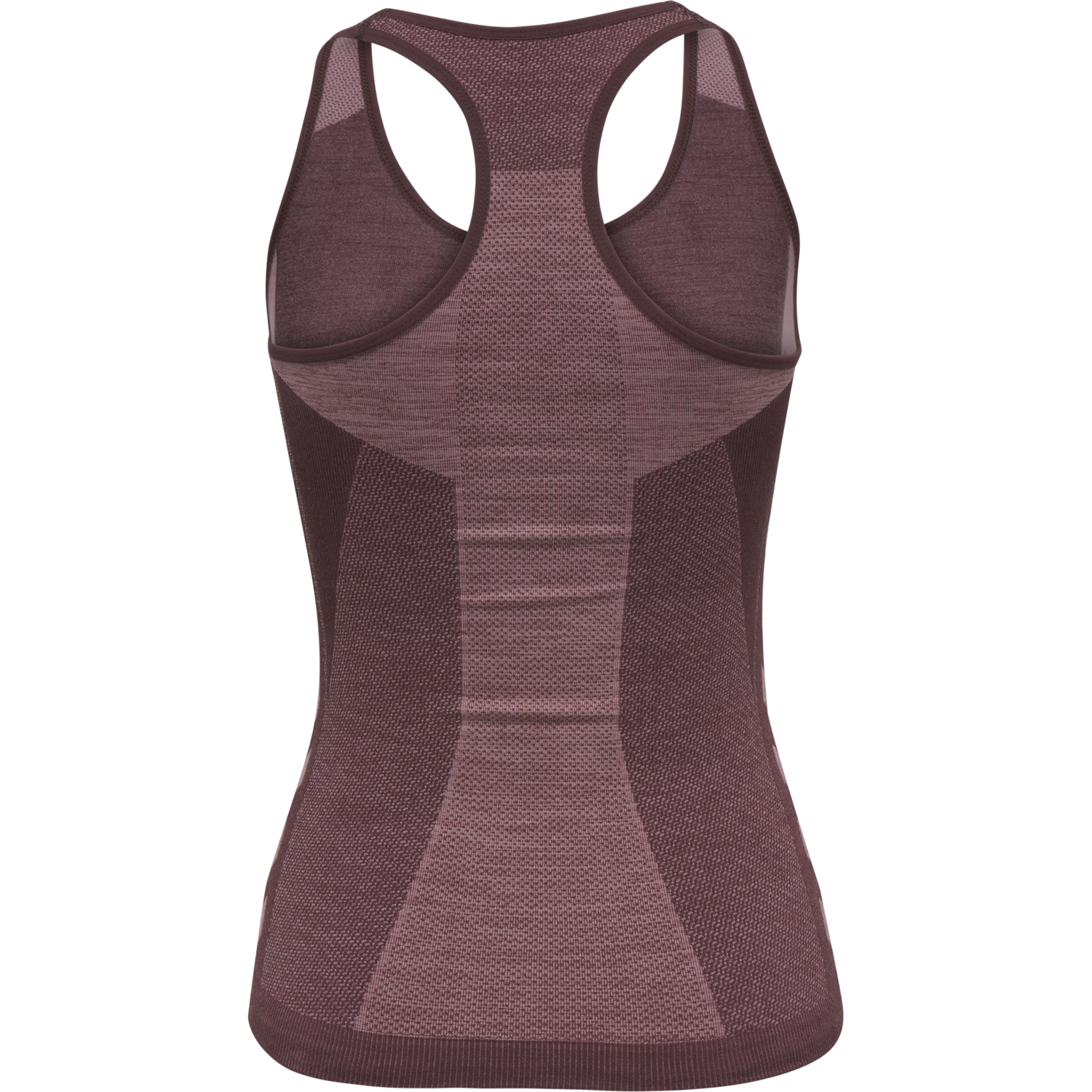 hmlCLEA SEAMLESS TOP, FUDGE/WOODROSE MELANGE, packshot