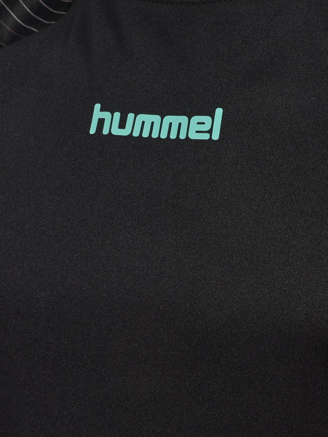 hmlBLAZE 2.0 TRAINING JERSEY KIDS, BLACK/POOL BLUE, packshot