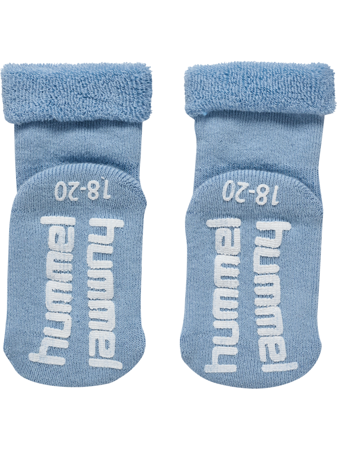 hmlMINI NON SLIP 3-PACK SOCK, FADED DENIM, packshot