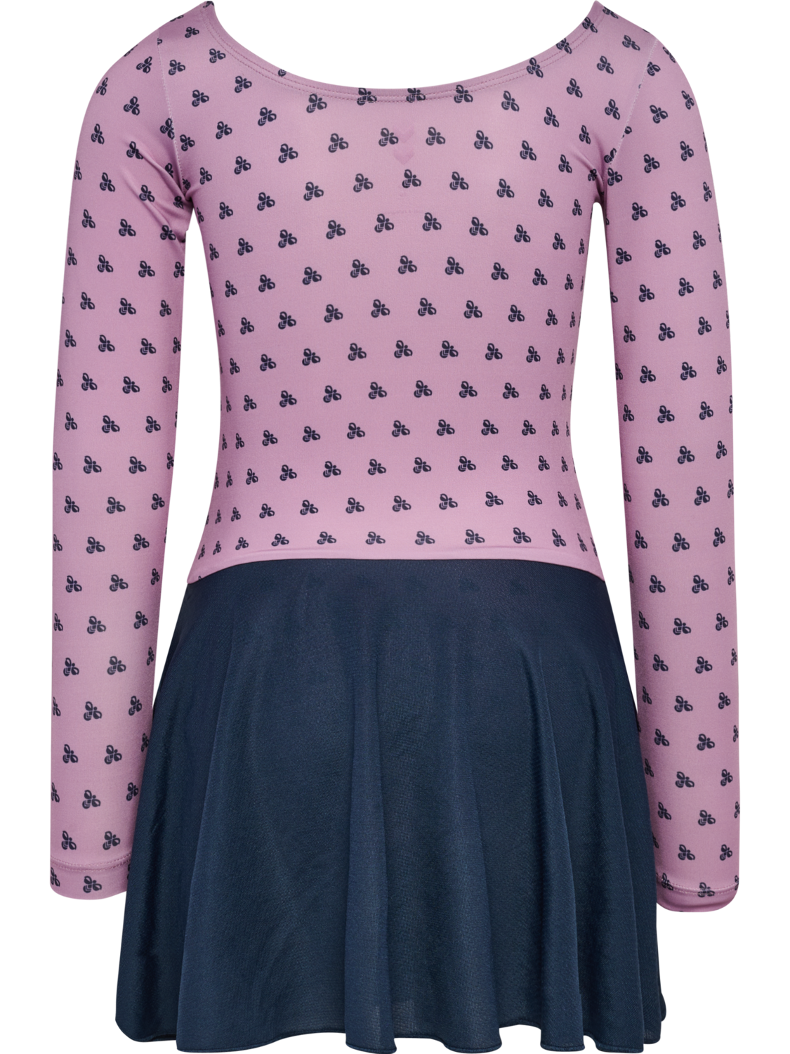 hmlJR MIX GYMSUIT L/S, LAVENDER MIST, packshot