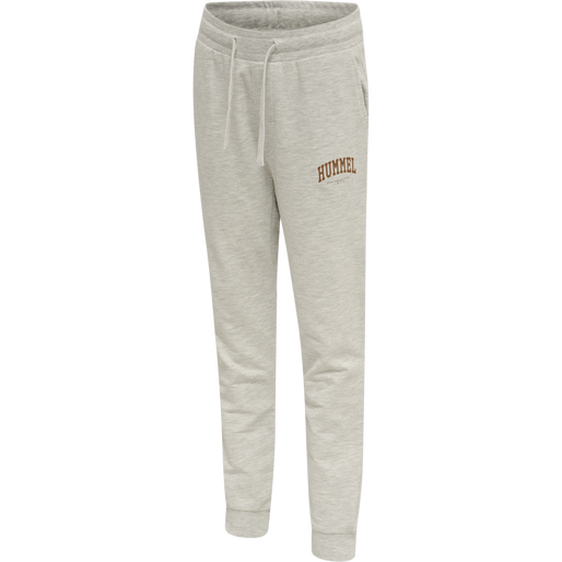 hmlFAST PANTS, LIGHT GREY MELANGE, packshot