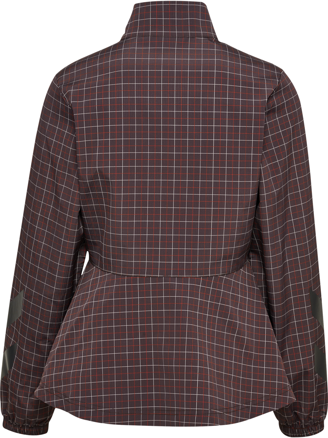 hmlI-D FUNNEL NECK CHECK JACKET, CHECKERS, packshot