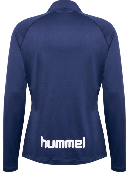 hmlSPRINT HALF ZIP, BLACK IRIS hmlSPRINT HALF ZIP, BLACK IRIS, packshot