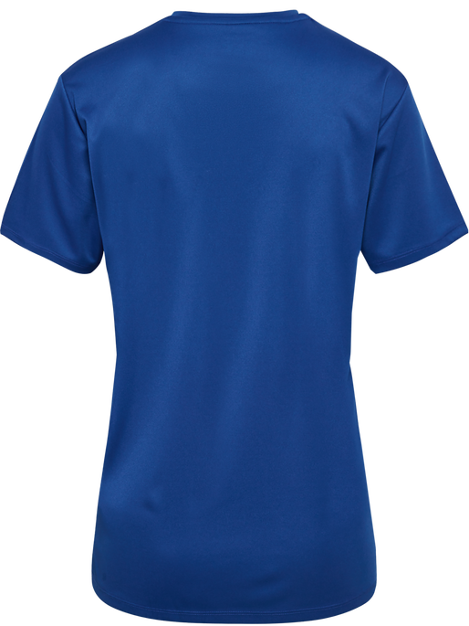hmlESSENTIAL JERSEY S/S WOMAN, TRUE BLUE, packshot
