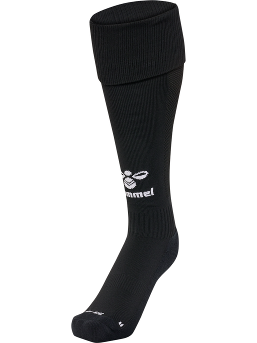 hmlESSENTIAL FOOTBALL SOCKS, BLACK/WHITE hmlESSENTIAL FOOTBALL SOCKS, BLACK/WHITE, packshot