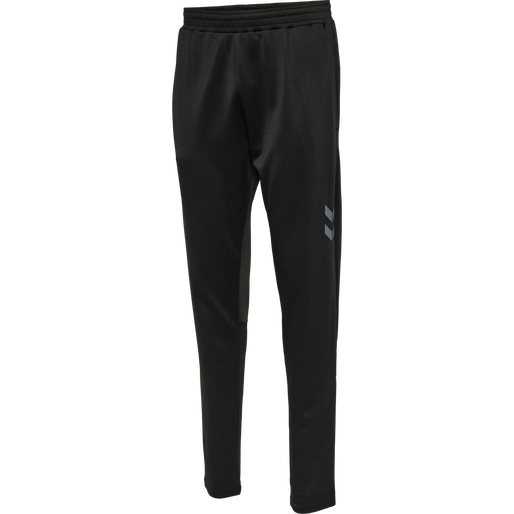 hmlQ4 POLY TRAINING PANT, BLACK, packshot