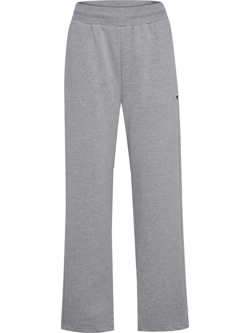 hmlLOOSE W SWEATPANTS BEE, GREY MELANGE, packshot