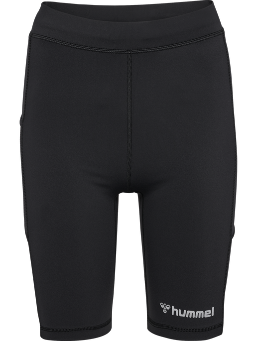 hmlRUN SHORT TIGHT WOMAN, BLACK hmlRUN SHORT TIGHT WOMAN, BLACK, packshot