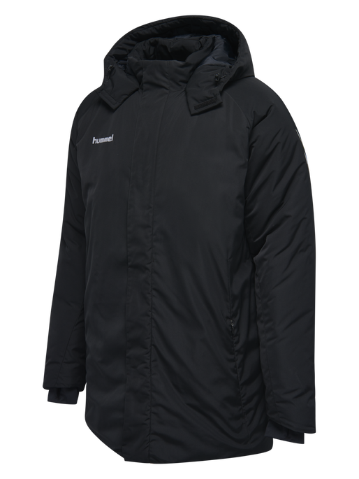 TECH MOVE BENCH JACKET, BLACK, packshot