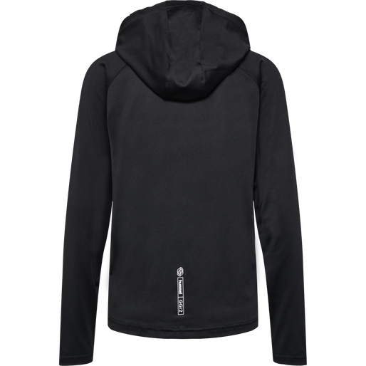 hmlGG12 TRAINING HOODIE WOMAN, BLACK, packshot