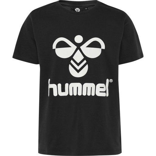 hmlTRES T-SHIRT S/S, BLACK, packshot