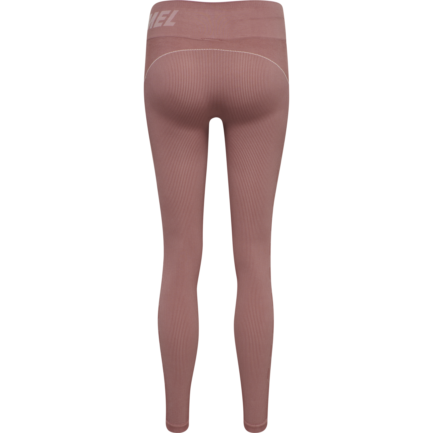 hmlTE CHRISTEL SEAMLESS MW TIGHTS, WITHERED ROSE/ROSE TAN MELANGE, packshot