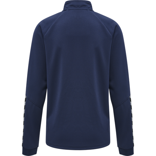 hmlAUTHENTIC WOMEN POLY ZIP JACKET, MARINE, packshot