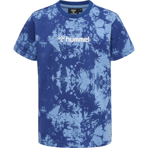 hmlBAY T-SHIRT S/S, BLUE QUARTZ, packshot