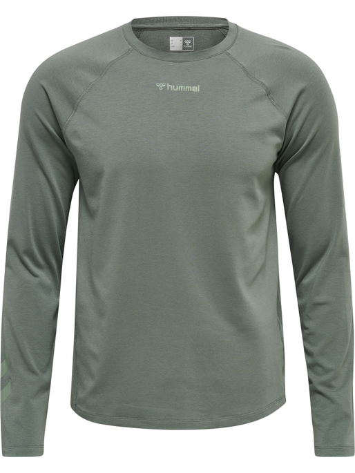 hmlMT LAZE T-SHIRT L/S, LAUREL WREATH hmlMT LAZE T-SHIRT L/S, LAUREL WREATH, packshot