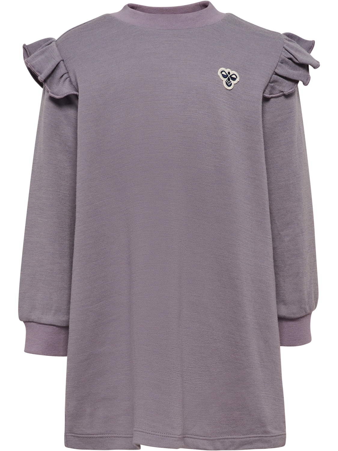 hmlMINI WOOL DRESS BEE, GRAY RIDGE, packshot