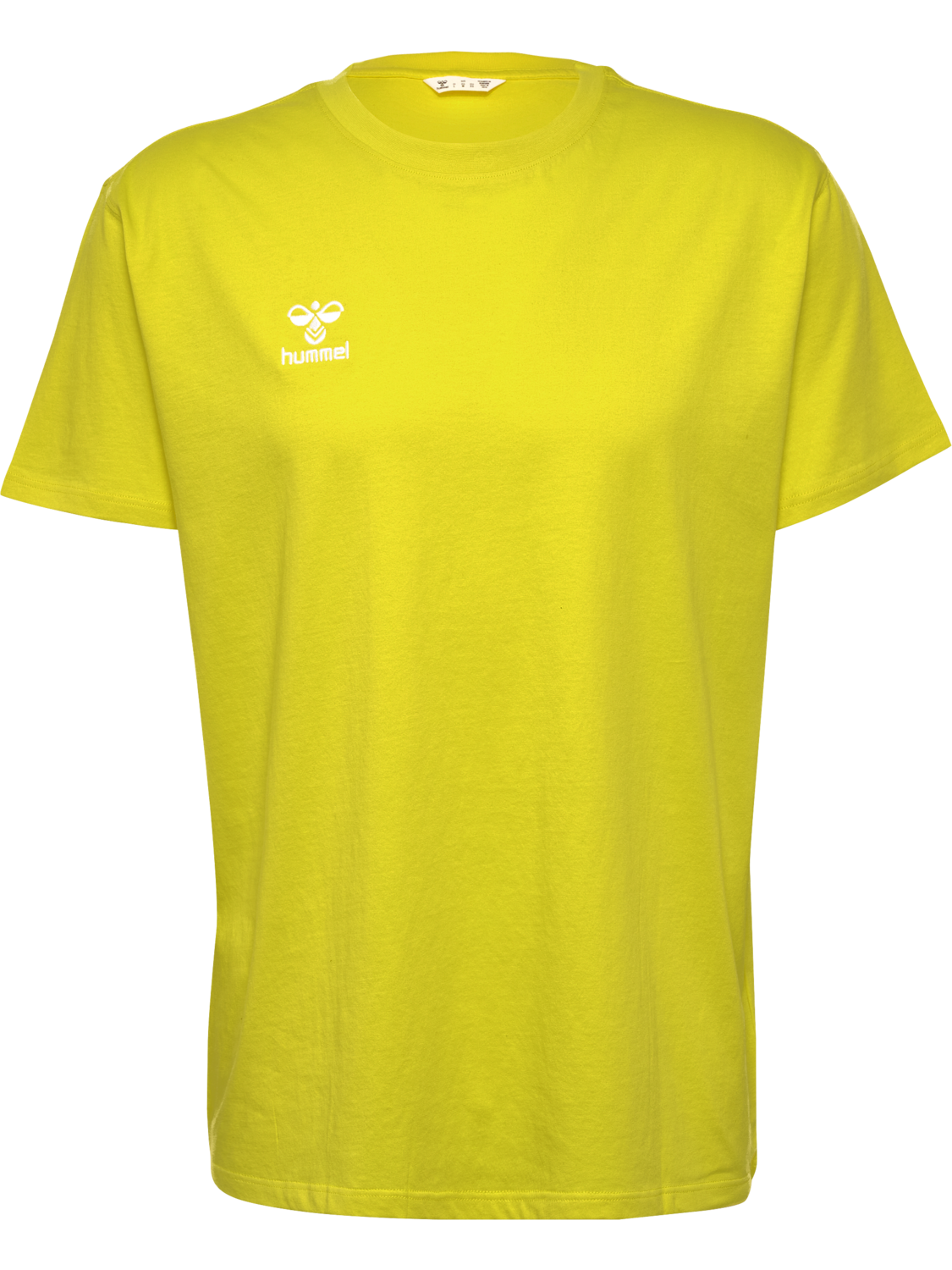 hmlGO 2.0 T-SHIRT S/S, BLAZING YELLOW, packshot