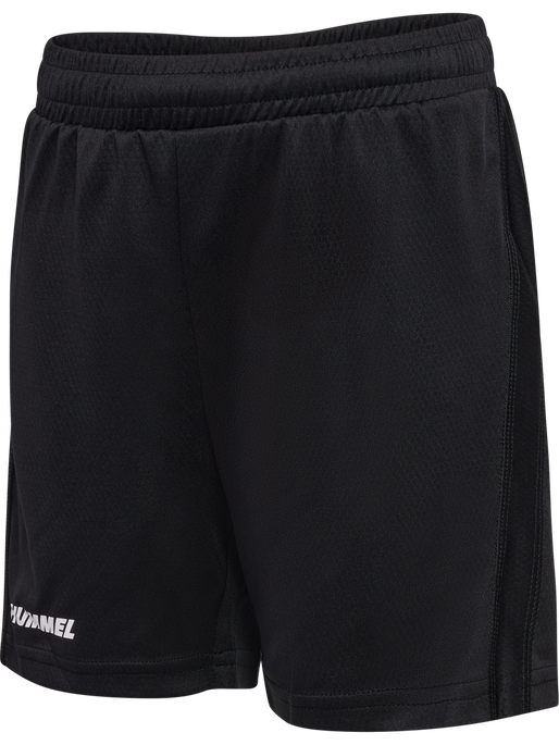 hmlMULTI PL SHORTS KIDS, BLACK, packshot