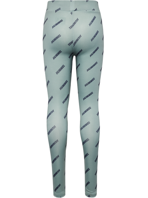 hmlSILJE TIGHTS, ICEBERG GREEN, packshot