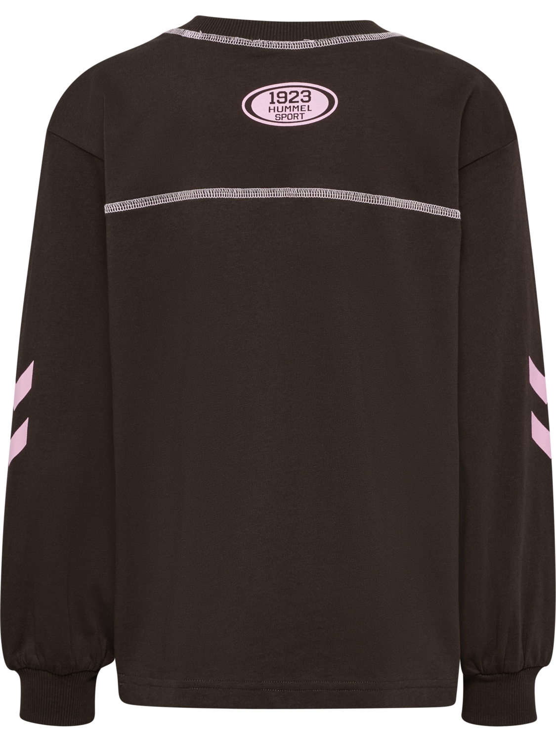 hmlTIMMI BOXY T-SHIRT L/S, TURKISH COFFEE, packshot