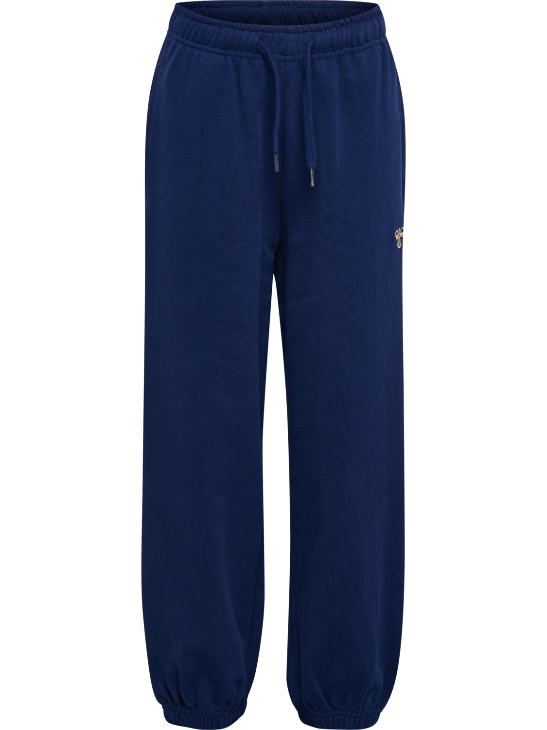 hmlJR JUMP BOXY ELASTIC SWEATPANTS, MEDIEVAL BLUE, packshot