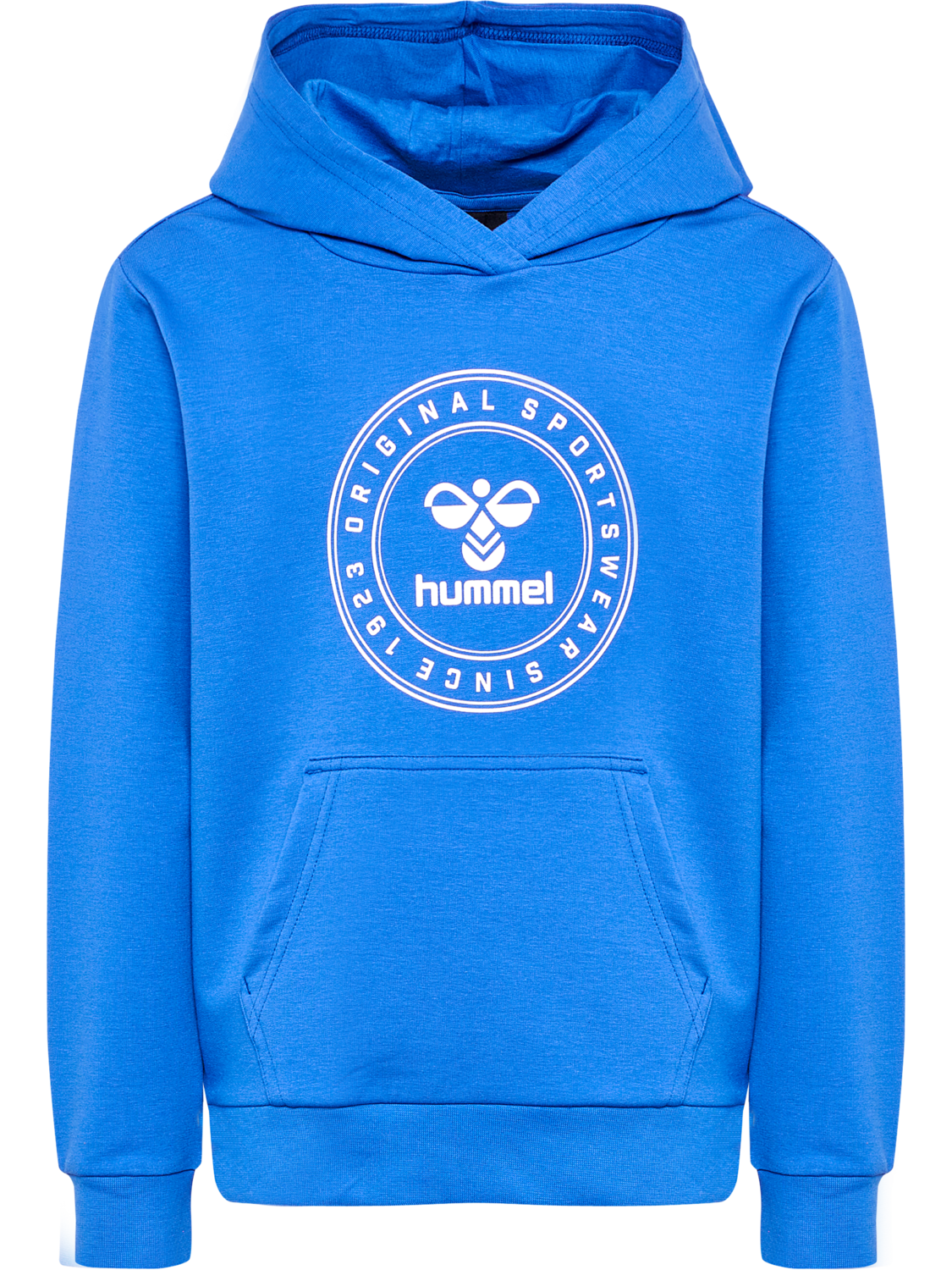 hmlCUATRO CIRCLE HOODIE, NEBULAS BLUE, packshot