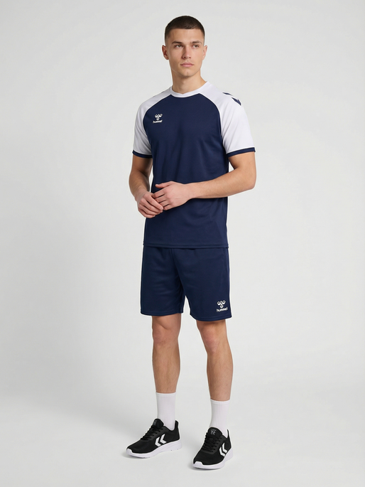 hmlMATCH LEAGUE JERSEY S/S, MARINE/WHITE, model