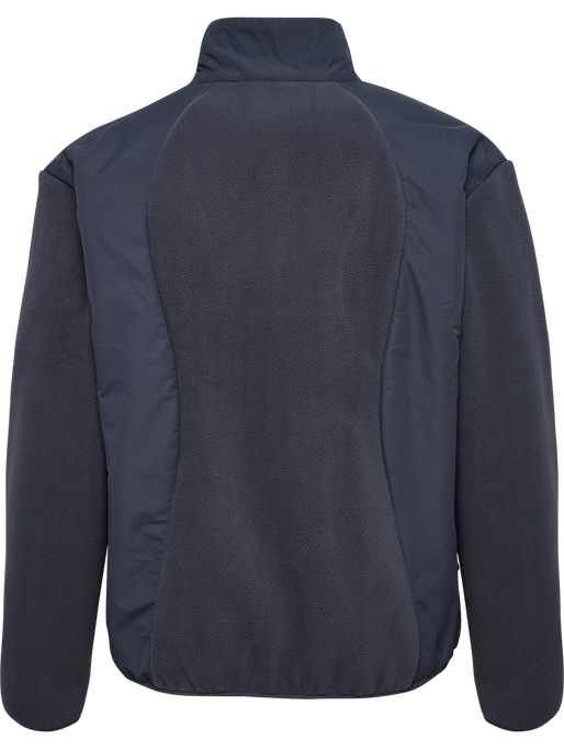 hmlHYBRID FLEECE JACKET, EBONY hmlHYBRID FLEECE JACKET, EBONY, packshot