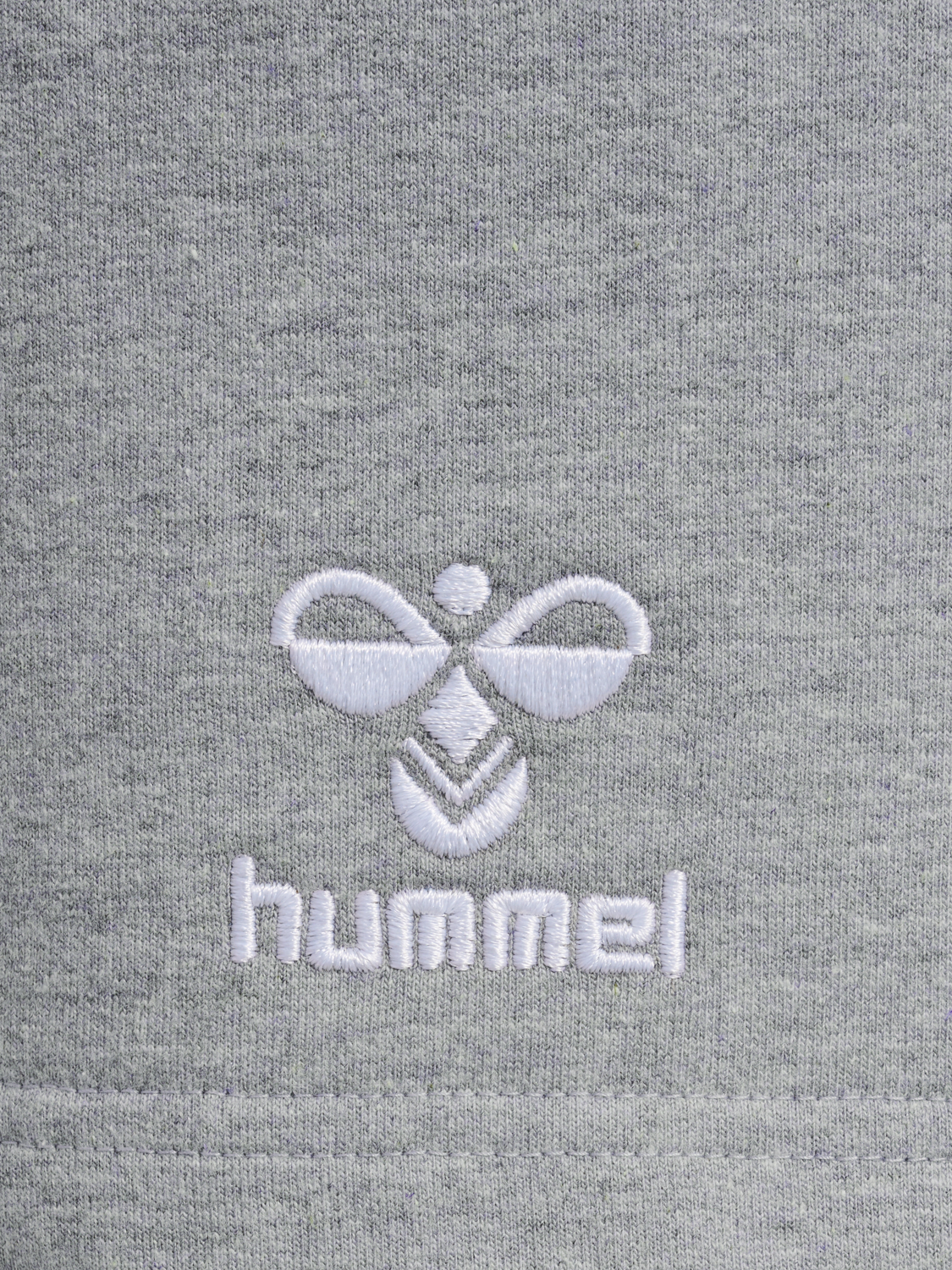 hmlGO 2.0 SWEATSHORTS, GREY MELANGE, packshot