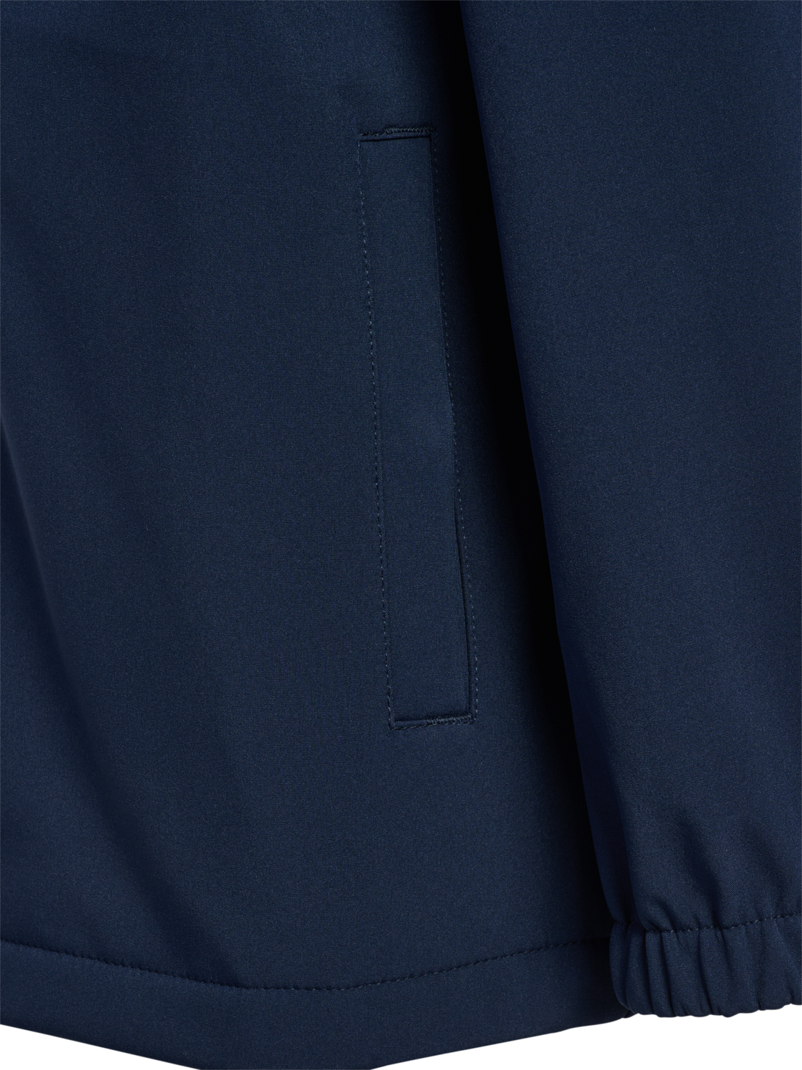 hmlJR LOOSE SOFTSHELL JACKET, BLACK IRIS, packshot