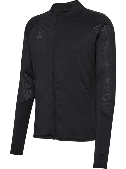 hmlPRO TRAINING ZIP JACKET, BLACK, packshot