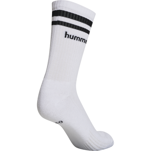 hmlRETRO 4-PACK SOCKS MIX, WHITE/BLACK, packshot