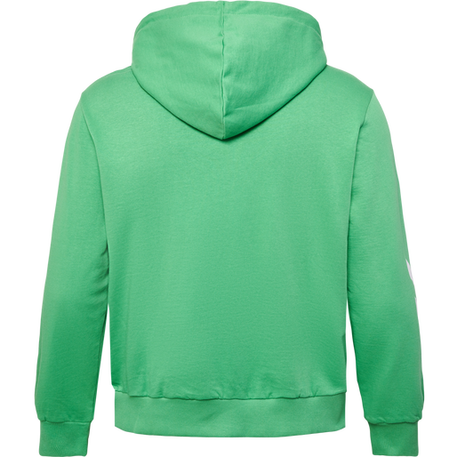 hmlLEGACY WOMAN HOODIE PLUS, GREEN SPRUCE, packshot