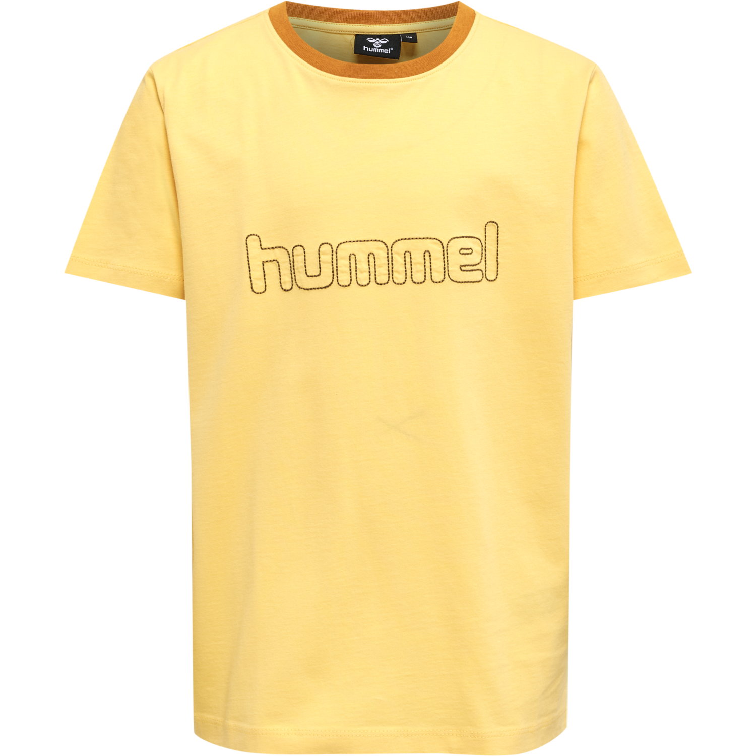 hmlCLOUD T-SHIRT S/S, CORNSILK, packshot