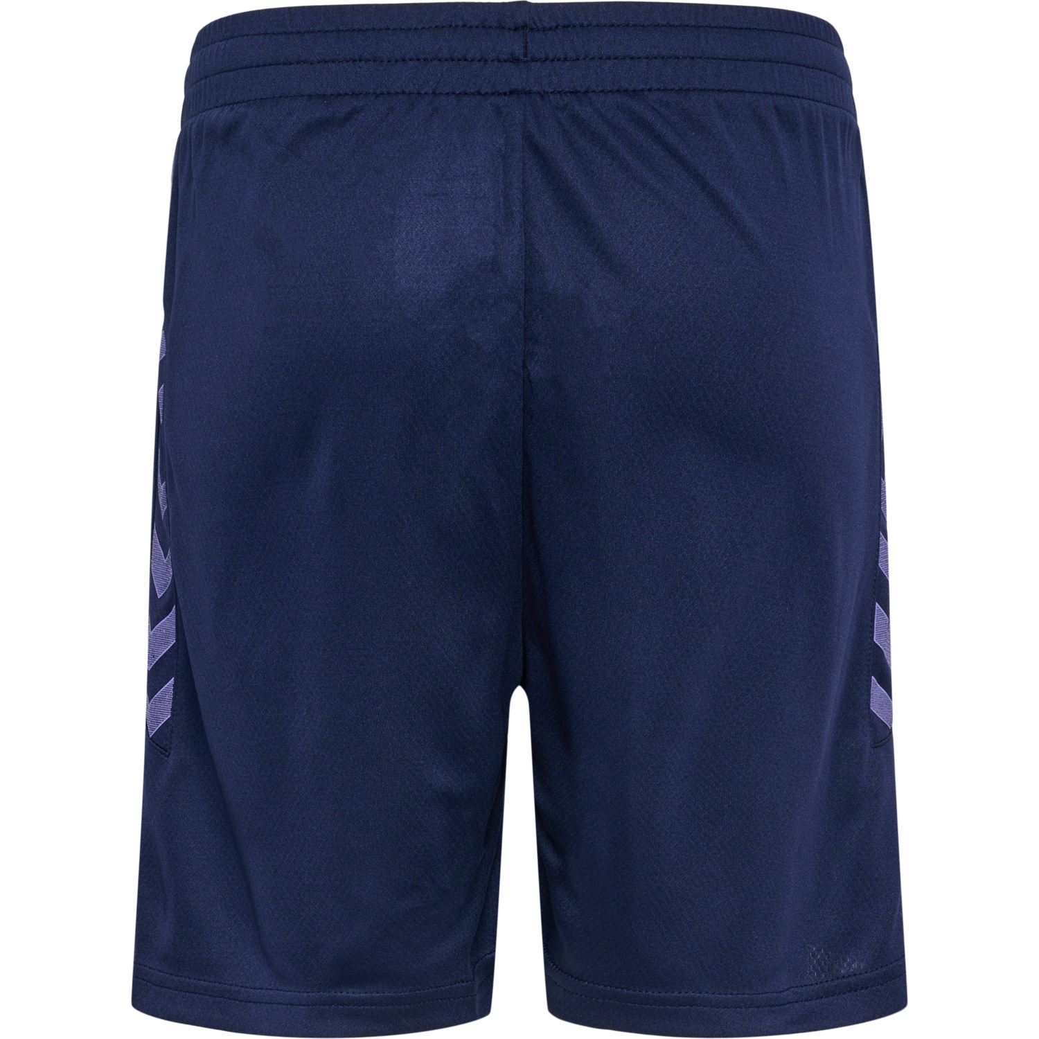 hmlSTALTIC POLY SHORTS KIDS, MARINE/PAISLEY PURPLE, packshot
