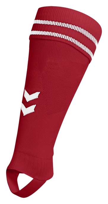ELEMENT FOOTBALL SOCK FOOTLESS, TRUE RED/WHITE, packshot