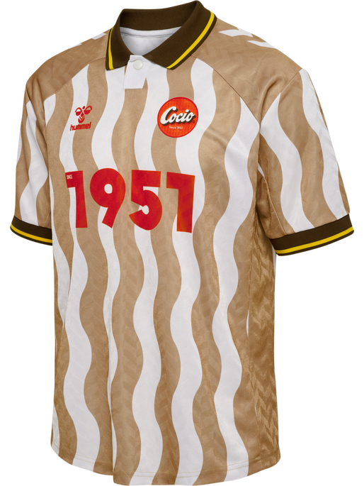 hmlCOCIO LOOSE FB JERSEY S/S, TANNIN, packshot