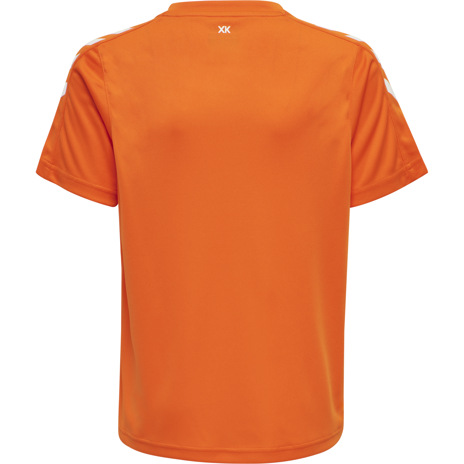hmlCORE XK POLY JERSEY S/S KIDS, ORANGE TIGER, packshot
