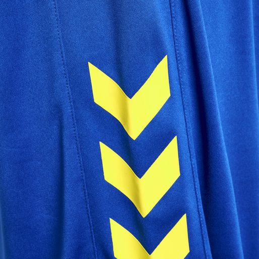 hmlCORE XK POLY SHORTS, TRUE BLUE/BLAZING YELLOW hmlCORE XK POLY SHORTS, TRUE BLUE/BLAZING YELLOW, packshot