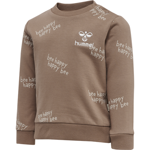 hmlDARCY SWEATSHIRT, BEAVER FUR, packshot