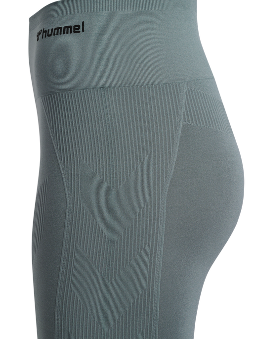 hmlTIF SEAMLESS HIGH WAIST TIGHTS, BALSAM GREEN hmlTIF SEAMLESS HIGH WAIST TIGHTS, BALSAM GREEN, packshot